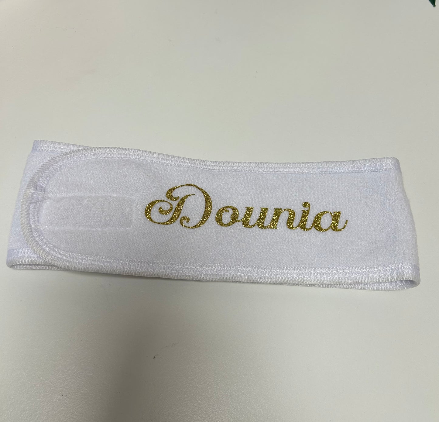 Bandeau de bain blanc