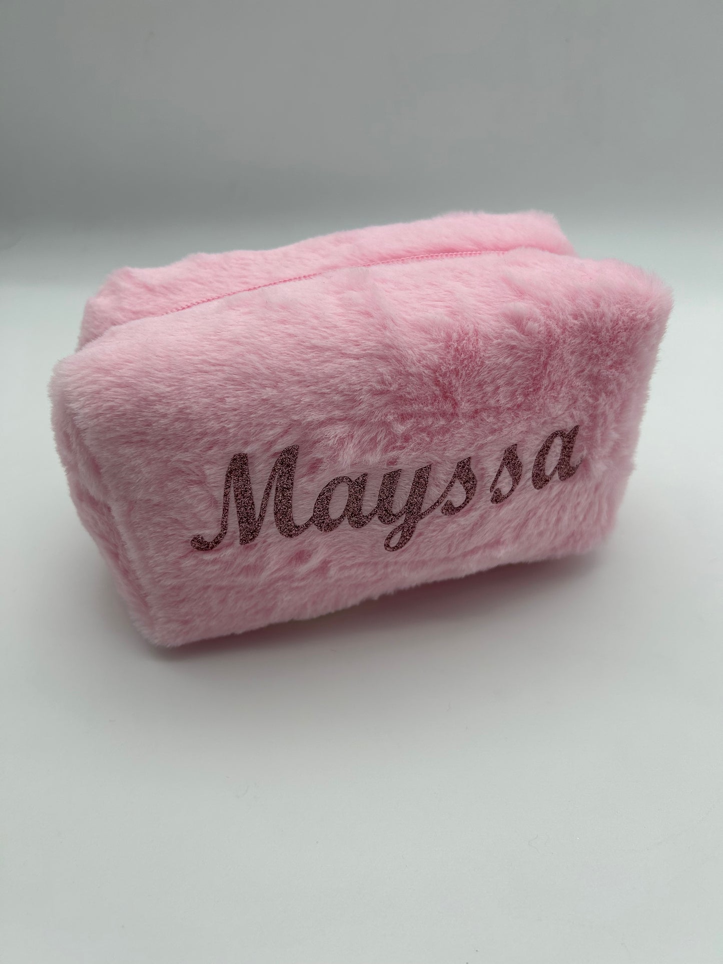 Trousse Fluffy rose