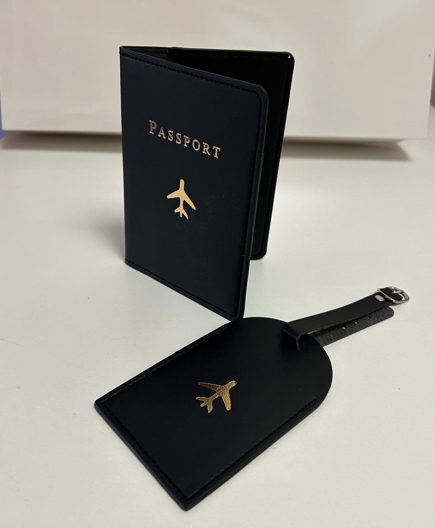 Protège passeport Noir