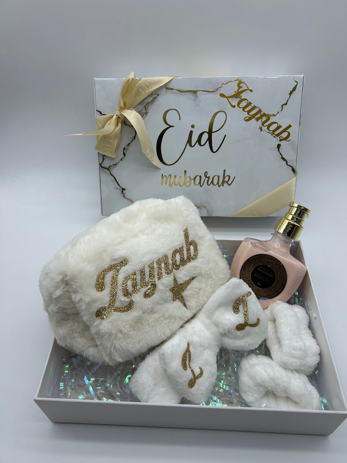 Coffret fluffy trousse et bandeau