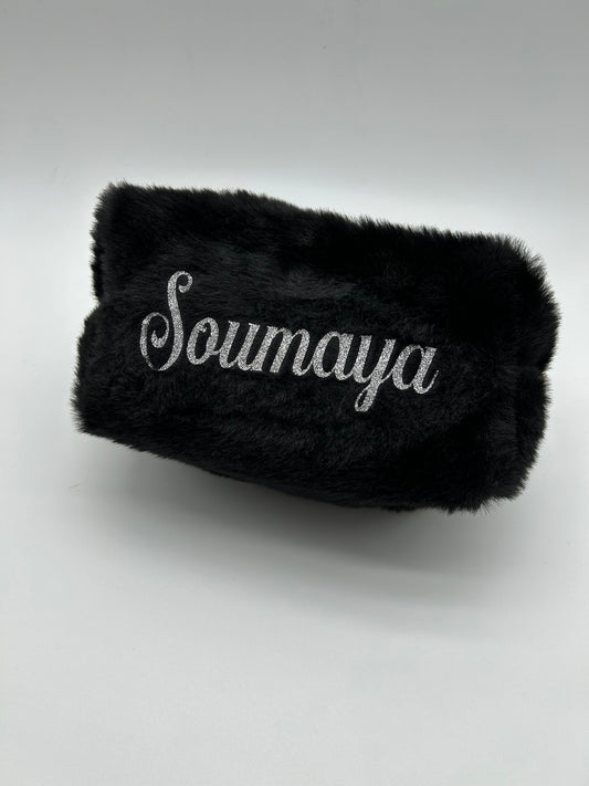 Trousse Fluffy noir